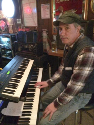 Johnny Keys at Big Johns Pub in
                                  Newfoundland, NJ