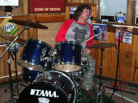 Chris Haup
                                                        from the ABCD
                                                        Band on Drums