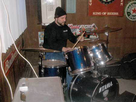 Bone on
                                                        Drums